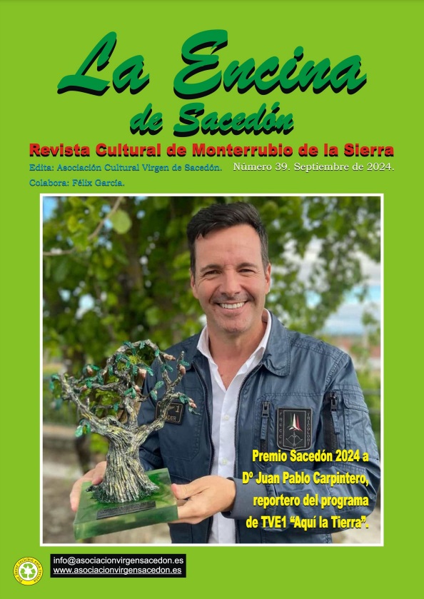 "La encina de sacedon" numero 39, Asociacion Cultural Virgen de Sacedon, Monterrubio de la sierra