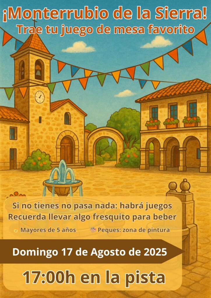 pancartas-724x1024 🎉 Fiestas de Verano 2025 en Monterrubio de la Sierra