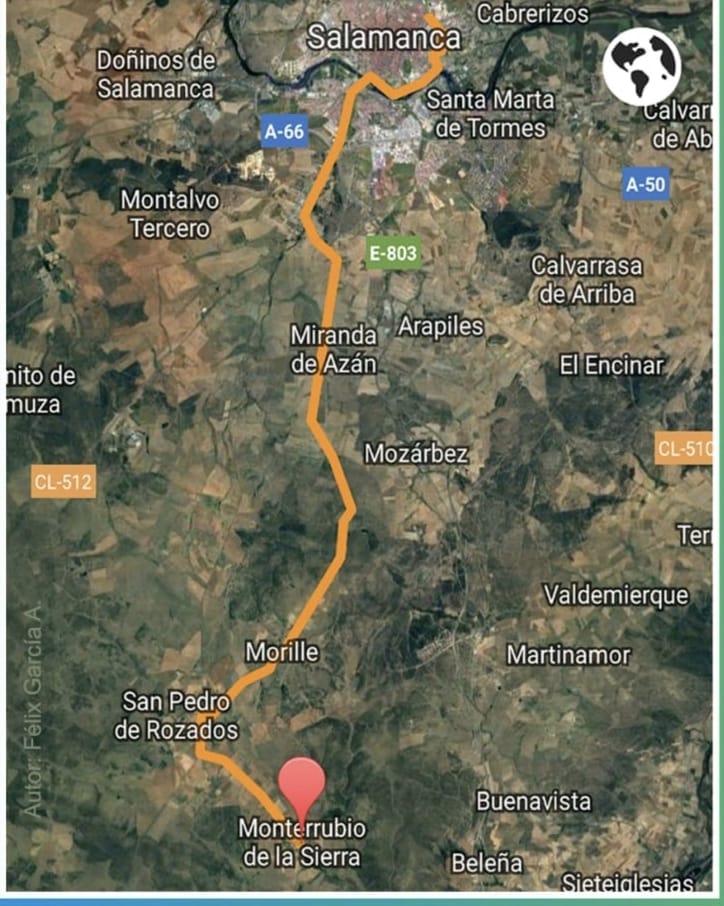 2 MARCHA SALAMANCA MONTERRUBIO DE LA SIERRA